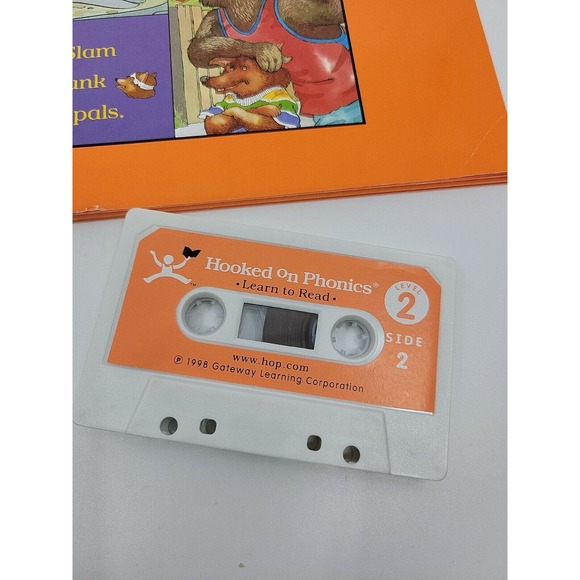 Hooked on Phonics 1998 Learn to Read Kits Level 2 Workbook and Cassettes Only - Picture 3 of 5
